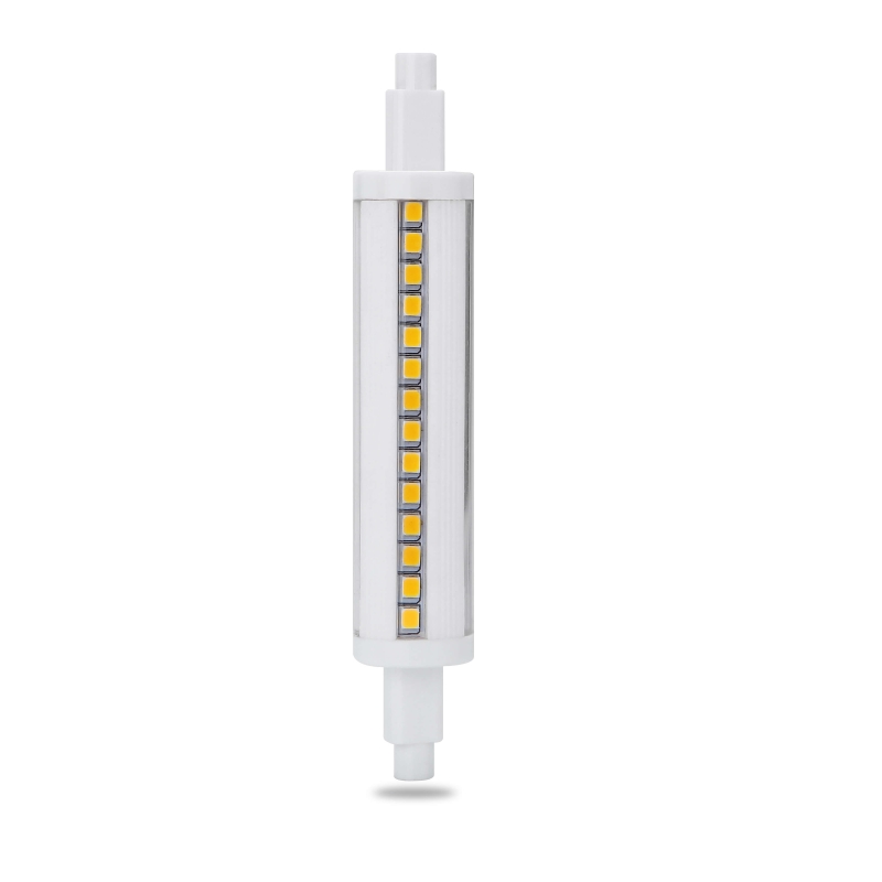 Ø20mm 118mm Ra90 high quality Ceramic ETL CE ErP 10W 1200lm 120lm/W R7s LED Bulb