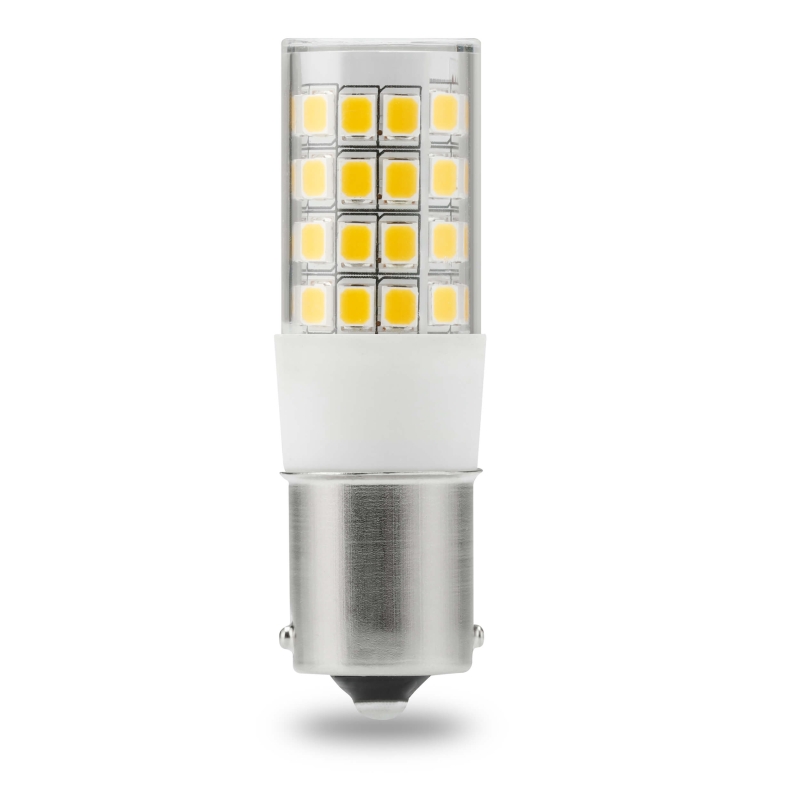 Illuminous BA15s LED Bulb – 4W Warm White, Dimmable, IP65 Waterproof (Equivalent To 40W Halogen)