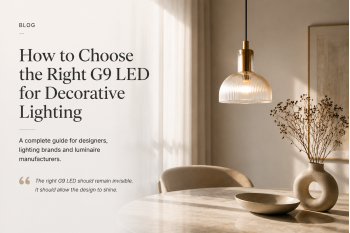 How to Choose the Right G9 LED for Decorative Lighting