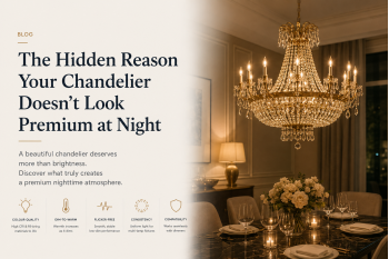 The Hidden Reason Your Chandelier Doesn't Look Premium at Night