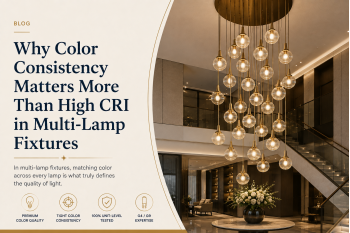 Why Color Consistency Matters More Than High CRI in Multi-Lamp Fixtures