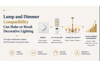How Lamp and Dimmer Compatibility Can Make or Break Decorative Lighting
